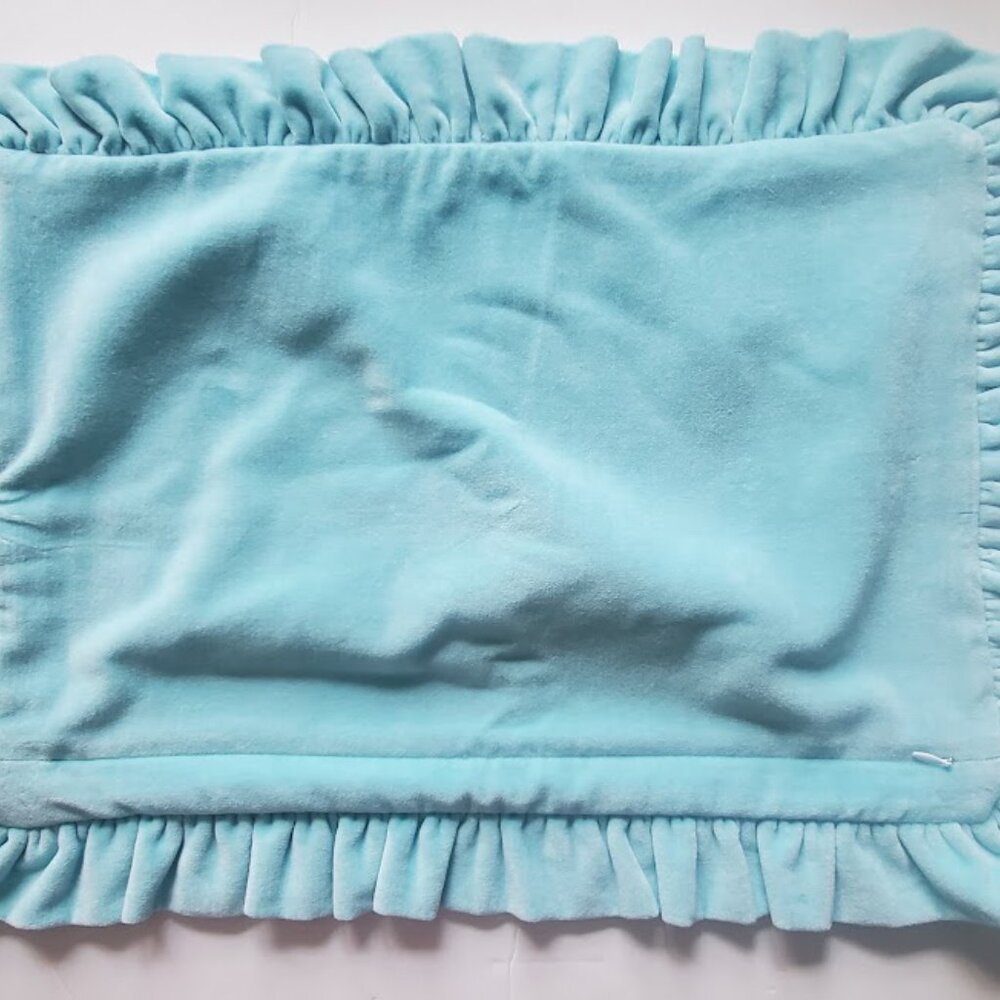 NEW Velvet Ruffle Throw pillows - Picture 4 of 11